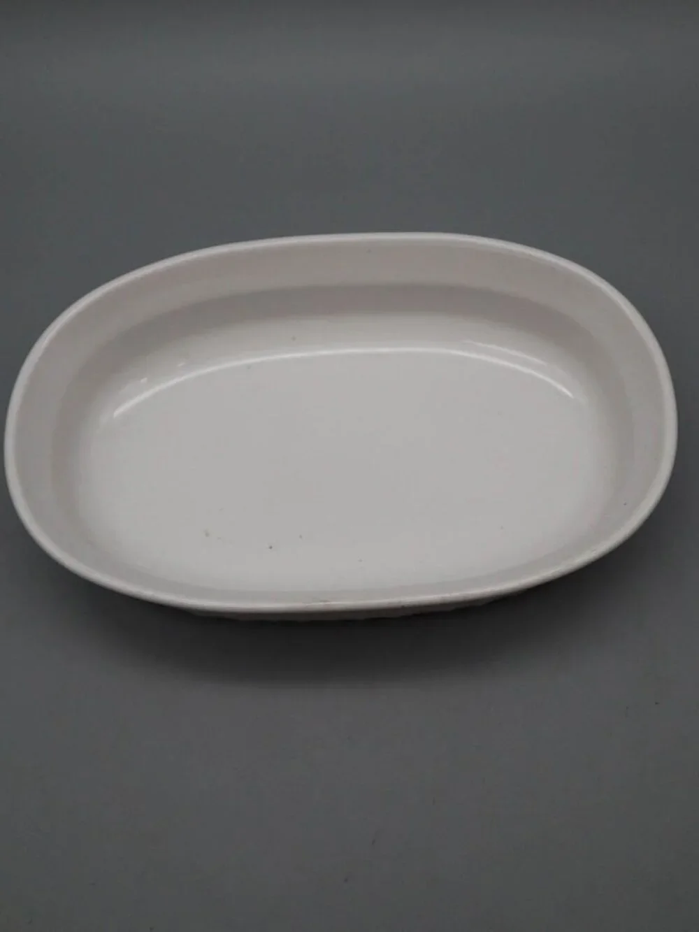 Lot of 2 Corning Ware French White Oval Casserole Set Baking Dish F-15-B F-23-B